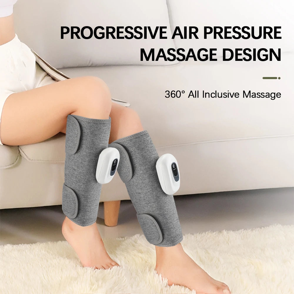 360° air pressure calf massager for leg relaxation
