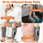 Multipurpose calf massager for foot, leg and arm