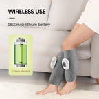 Portable wireless calf massager with rechargeable battery